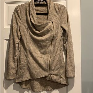 3 way wearable sweater with hi lo hem
